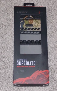 NUEVO Aljaba Arco 6 Flechas Desmontaje Rápido Hoyt Carbon Superlite - Subalpino - Imagen 1 de 9