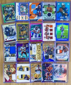 Autographs Rookie Patch Auto Prizm Optic Mosaic Signatures Auto Football Packs - Picture 1 of 5