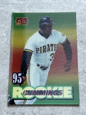 1995 Sportflix #145 Midre Cummings RC Rookie MLB Pittsburgh Pirates - Image 1 of 2