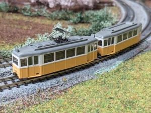 KATO TRAM URBANO MOTORIZZATO GIALLO+RIMORCHIO UTILIZZATO IN ITALIA SCALA N 1/160 - Imagen 1 de 5
