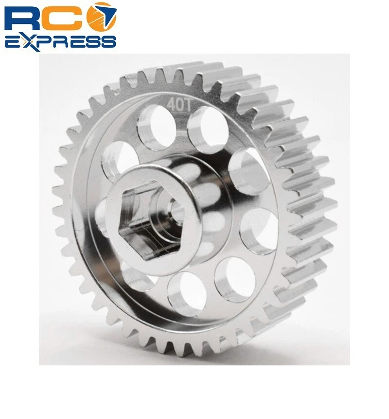 Engranaje de carrete diferencial de aluminio Hot Racing Tamiya Clodbuster CB1025X Foto 1 de 4