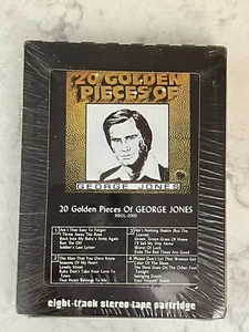 George Jones 20 Golden Pieces Of George Jones. 8-Track. SEALED 1967 - Picture 1 of 7
