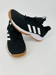 Adidas Court Flight Volleyball Shoes Women’s Size 11 Black Gum IE1661 NWOB - Picture 1 of 7