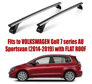 Premium Portapacchi Barre Per VW Golf 7 Au (2014-2019) con Piatto AL302/290M - Foto 1 di 5