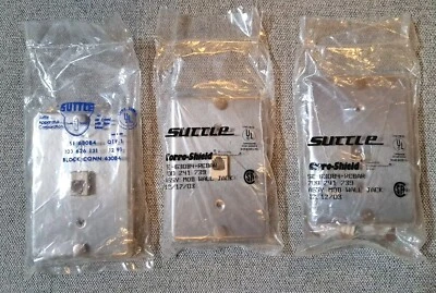 LOTE de 3 conectores de pared para teléfono Suttle NOS SE 630B4 Block Conn 630B4 Foto 1 de 4
