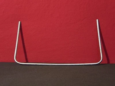 Jaguar Original 1990 Rear License Plate Stainless Trim - Image 1 of 4