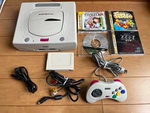 Consola SEGA Saturn Color Blanco y Mando con Juegos Japón 0517 - Imagen 1 de 17