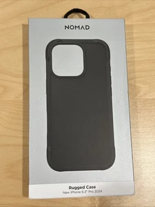 Coque robuste Nomad - Noire - Coque iPhone 16 Pro avec charge Magsafe - Photo 1 sur 4