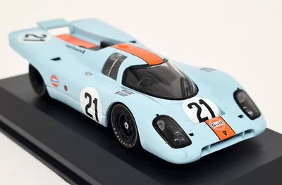 Atlas 1/43 - Porsche 917K #21 Le Mans 1970 Gulf Diecast Scale Model Car - Imagem 1 de 4