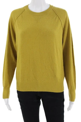 Suéter Pullover Reiss Mujer Amarillo Cuello Redondo Manga Larga Talla S Foto 1 de 4