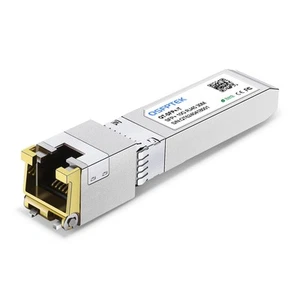 10GBASE-T SFP+ to RJ45 Transceiver, 10G Ethernet Copper Module, Optical SFP R... - Picture 1 of 6