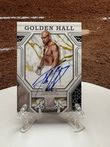 2024 Topps Royalty UFC Golden Hall Autografi #GHTO Tito Ortiz AUTO 26/49 - Foto 1 di 2