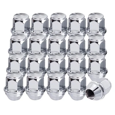 GDYDI 14x1.5 Chrome OEM Lug Nuts for 2015-2020 Mustang Edge MKX MKZ Aviator