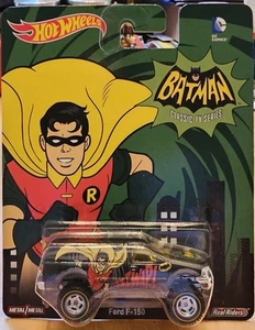 Hot Wheels 2014 BATMAN CLASSIC TV SERIES⚡️ROBIN Ford F-150⚡️Real Riders! MOMC! - Picture 1 of 6