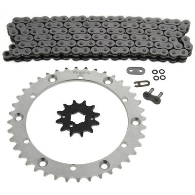 Yamaha YFZ350 1997-2000 Banshee junta tórica cadena y piñón plata 12/40 104L Foto 1 de 3