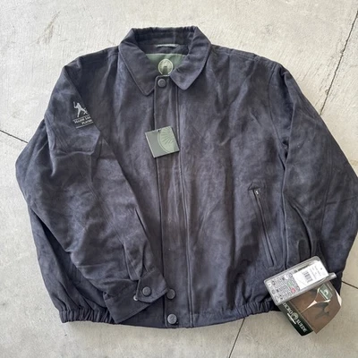 Weatherproof Faux Suede Mens Bomber Jacket Black  XL ***READ - Image 1 of 4