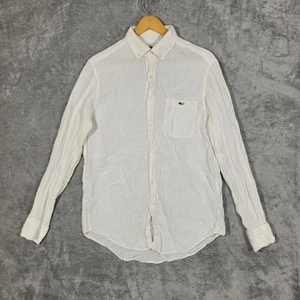 Vineyard Vines Classic Fit Tucker Shirt Mens Small Linen Button Up Long Sleeve - Picture 1 of 8