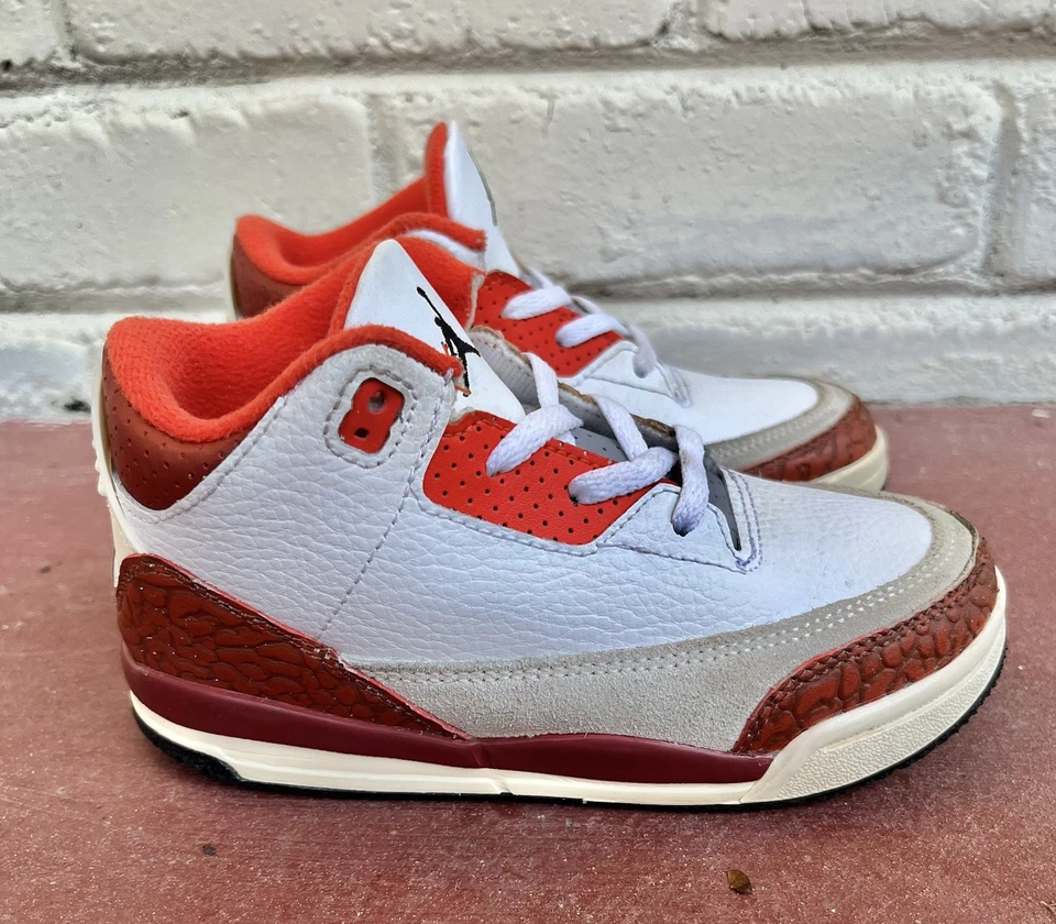 Nike Air Jordan 3 Retro SE TD Mars Stone Tenis DV7026-108 Talla 10C Cemento Foto 1 de 4