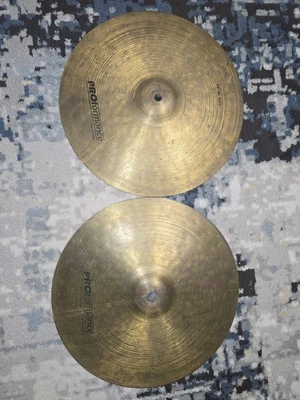 Platillos Hi-Hat de aleación de latón de 14" Meinl Meteor Proformance Foto 1 de 2