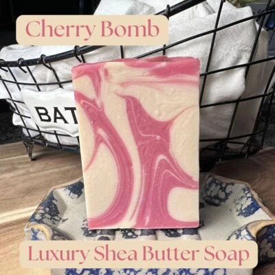 Luxury Handmade Shea Butter Soap 5 oz - Six Options - No Palm Oil or Phthalates - Image 1 of 4