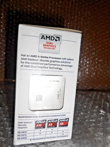 NEW AMD A4 7300 4.0GHz MAX TURBO 3.8GHZ Dual-Core (AD7300OKHLBOX) Processor - Picture 1 of 8