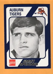 Jimmy Speigner Auburn Tigers 1989 Card #361 Montgomery Alabama 12E - Picture 1 of 2