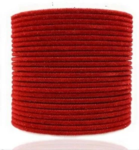 Indian Traditional Velvet Metal Bangles Color Red For Women Set Of 24 - Picture 1 of 6