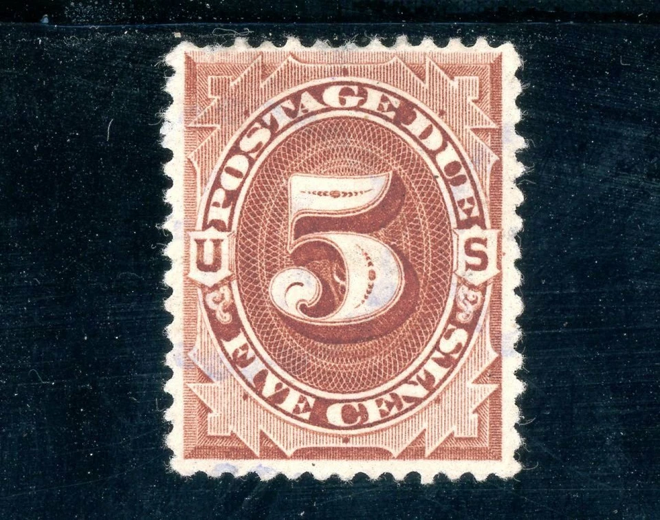 USAstamps Unused VF-XF US 1879 Postage Due Scott J4 NG - Image 1 of 2