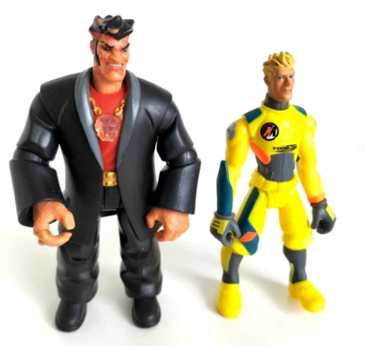 Action Man A.T.O.M. Alpha Teens on Machines Action Man ATOM A Paine & Shark Set - Imagem 1 de 2