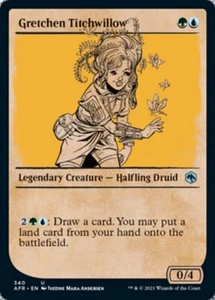 MTG GRETCHEN TITCHWILLOW EXC - GRETCHEN TITCHWILLOW - AFR X EN - MAGIC - Picture 1 of 1