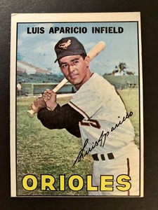 1967 Topps Set Break  #60  Luis Aparicio :  VGEX-EX
