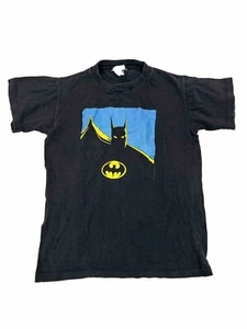 Vintage 1986 Batman Single Stitch T Shirt Youth Kids Size L XL DC Comics Boys - Picture 1 of 7