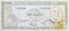 TONGA, KINGDOM 1995~ND 1 PA'ANGA BANKNOTE, PPICK #25