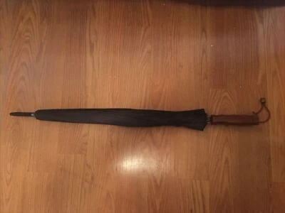 Paraguas Quirinus 31,29 pulgadas, diámetro exterior: 43 pulgadas, diámetro interior: 38 pulgadas mango de madera  Foto 1 de 4