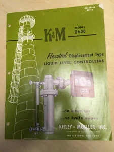 Keily & Mueller Catalog~K&M 2600 Flexotrol Liquid Level Controllers - Picture 1 of 1