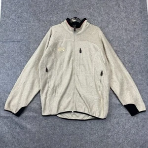 Fila Fleecejacke Herren Größe L Sport Legacy F.I.S.I Beige Vintage - Bild 1 von 17