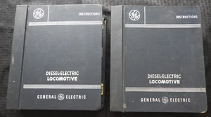 GENERAL ELECTRIC U28B LOCOMOTIVE DIESEL ENGINE Elec Mechanical Manual Set CB & Q - Picture 1 of 24