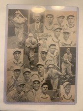 1935 Spalding PHILADELPHIA ATHLETICS JIMMIE FOXX HOF PLAYER PHOTOS 5"x7"
