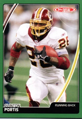 Clinton Portis, RB - Topps / Total - Redskins, 2007 - #265 - Image 1 of 4
