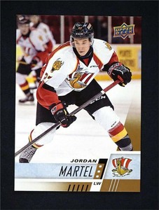 2017-18 Upper Deck UD CHL Base #15 Jordan Martel