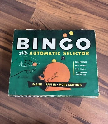 Bingo Family Home Game Parker Brothers 1957 Foto 1 de 4