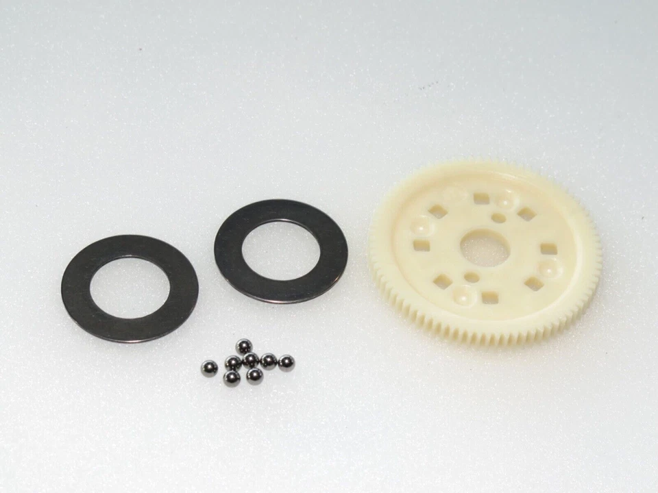 ASC6008 TEAM ASSOCIATED RC10 VINTAGE JAY HALSEY BUGGY SPUR GEAR SLIPPER CLUTCH - Image 1 of 1