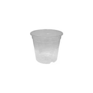 Vase En Plastique Transparent Pour Orchidées De Ø 21CM - 10Pcs - Imagen 1 de 1