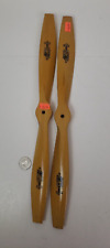 2 - JZ  ZINGER 16 x 10  Wood RC Airplane Propellers Plane
