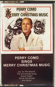 RCA CAMDEN CASSETTE Perry Como MERRY CHRISTMAS MUSIC 1985 CAK-660 - Picture 1 of 3