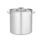 Induction Cooking Pot Induction Pot Stainless Steel With Lid 50 L 400 Mm