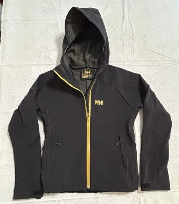 Abrigo Chaqueta Helly Hansen Para Mujer Talla XS Con Capucha Cremallera Pit Ventilada Infinity Shell Foto 1 de 4