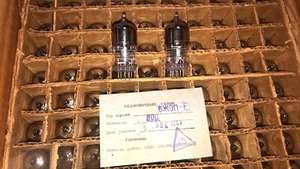 Matched Quad 100% 6J9P-E SAME DATE CODES 8-1982/ 6ZH9P-E Little Dot NOS! - Picture 1 of 2