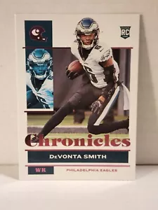 2021 Devonta Smith Pink Chronicles Rookie Card Philadelphia Eagles - Picture 1 of 2