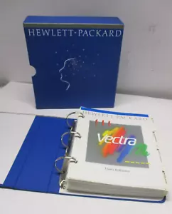 Libro di riferimento utente vintage Hewlett Packard Microsoft MS-DOS 3.3 1988 HP Vectra - Foto 1 di 7